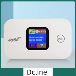 [Dcline.th] เราเตอร์ไร้สาย 4G LTE 150Mbps 2100mAh หน้าจอ LED หลากสี