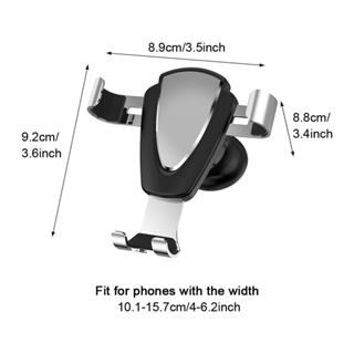 ที่วางโทรศัพท์มือถือ อลูมิเนียมอัลลอยด์ หมุนได้ 360 องศา พร้อมคลิปหนีบ ปรับได้ สําหรับติดภายในรถยนต์