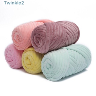 Twinkle ไหมพรมถักโครเชต์ แบบหนา 250 500 กรัม สําหรับเย็บกระเป๋า ผ้าห่ม DIY