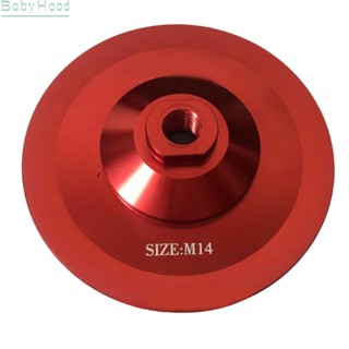 【Big Discounts】M14 Aluminum Alloy Backer Pad Hook &amp; Loop Backing Plate Holder 5Inch/125mm#BBHOOD