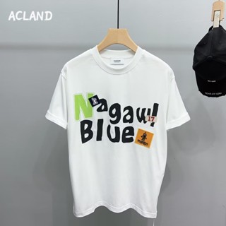 Acland เสื้อยืดผู้ชาย ผู้ชายเสื้อเชิ้ต เสื้อยืด ผ้านุ่ม ใส่สบาย ไม่หด ไม่ต้องรีด MTX2390KJW 36Z230909