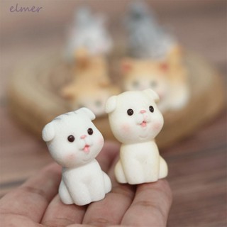 Elmer ตุ๊กตาสัตว์เลี้ยงน่ารัก ขนาดเล็ก สําหรับตกแต่งบ้าน สวน DIY