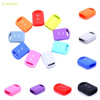 [ErudentT] เคสกุญแจรถยนต์ ซิลิโคน 2 ปุ่ม อุปกรณ์เสริม [ใหม่]