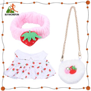[Buymorefun] เสื้อผ้าตุ๊กตา ผ้ากํามะหยี่ขนนิ่ม แฮนด์เมด ขนาดเล็ก 25-30 ซม. สําหรับสัตว์เลี้ยง