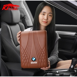 กล่องเก็บของคอนโซลกลางรถยนต์ แบบหนัง สําหรับ BMW G20 G30 G01 G02 G05 F48 F25 F15 F20 F30 F10 F45 E60 E90 E84 E85 E83 E46 E39