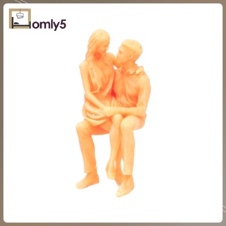 [Homyl5] โมเดลฟิกเกอร์คู่รัก คนจิ๋ว สเกล S 1:64 1/64 สําหรับรถไฟ ภูมิทัศน์ขนาดเล็ก