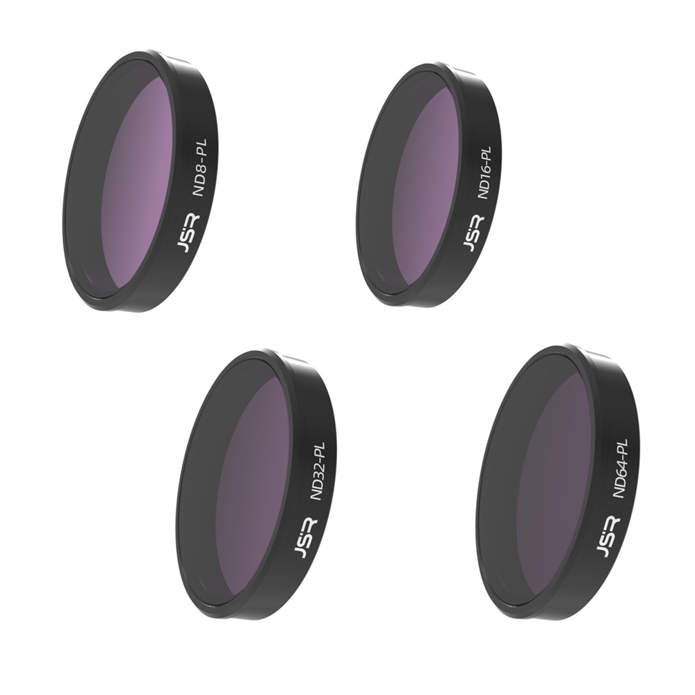 Action5 Action4 Action3 แก้ว ND8 16 32 64 ND1000 ND8PL 16PL 32PL เลนส์ ND กรอง Neutral Density สําหรับ DJI Osmo Action 3 4 5 Pro Drone กล้อง