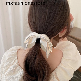 Mxfashione กิ๊บติดผมหางม้า รูปกล้วย สไตล์วินเทจ หรูหรา สําหรับผู้หญิง