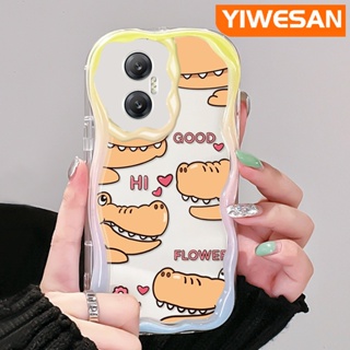 เคสโทรศัพท์มือถือ ซิลิกาเจลนิ่ม ใส กันกระแทก ลายหนังจระเข้น่ารัก สําหรับ Infinix Hot 20 Hot 20i Hot 20 Play Hot 30 Hot 30i Hot 30 Play