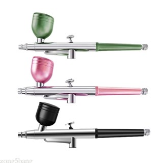 Zone Professional Doubl Action Airbrush ปืนพ่นสีแรงโน้มถ่วง สําหรับตกแต่งเค้ก