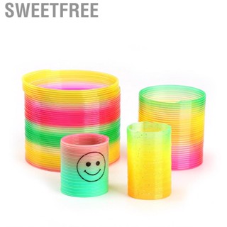 Sweetfree Magic Spring Toy Colorful Relieves Stress Classic Novelty Flexible for Kids Children Adults