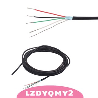 [Lzdyqmy2] สายเคเบิลปิ๊กอัพ 4 ตัวนํา 24 AWG DIY สําหรับกีตาร์