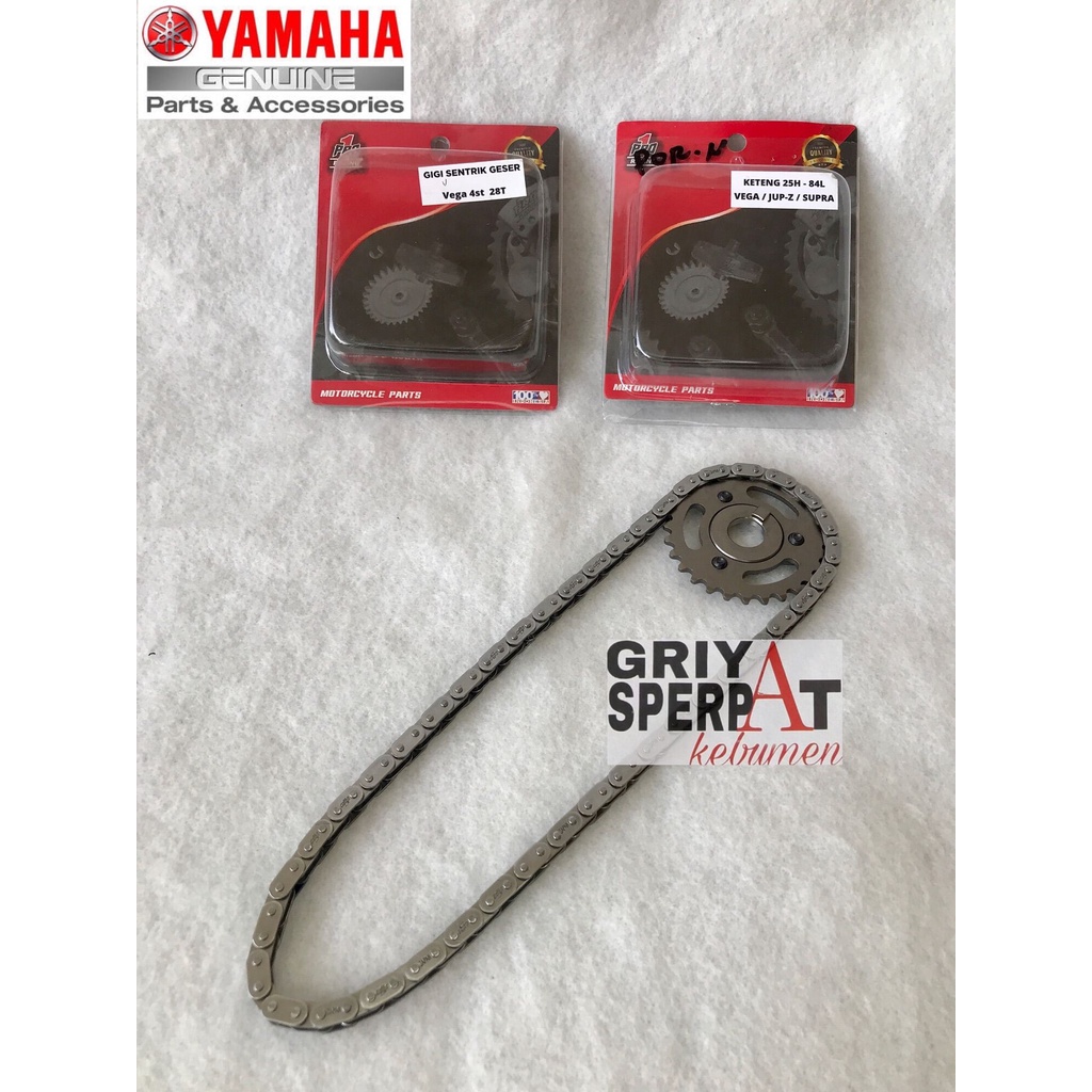 Vega Jupiter Z Pro1 Racing Chain และเกียร์ Centric