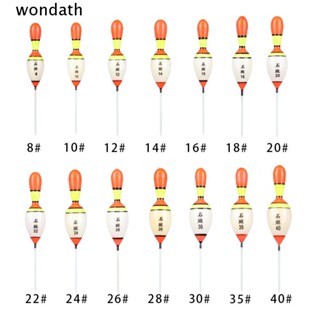 Wonda ทุ่นไม้บัลซ่า หางหนา แบบพกพา สําหรับตกปลา