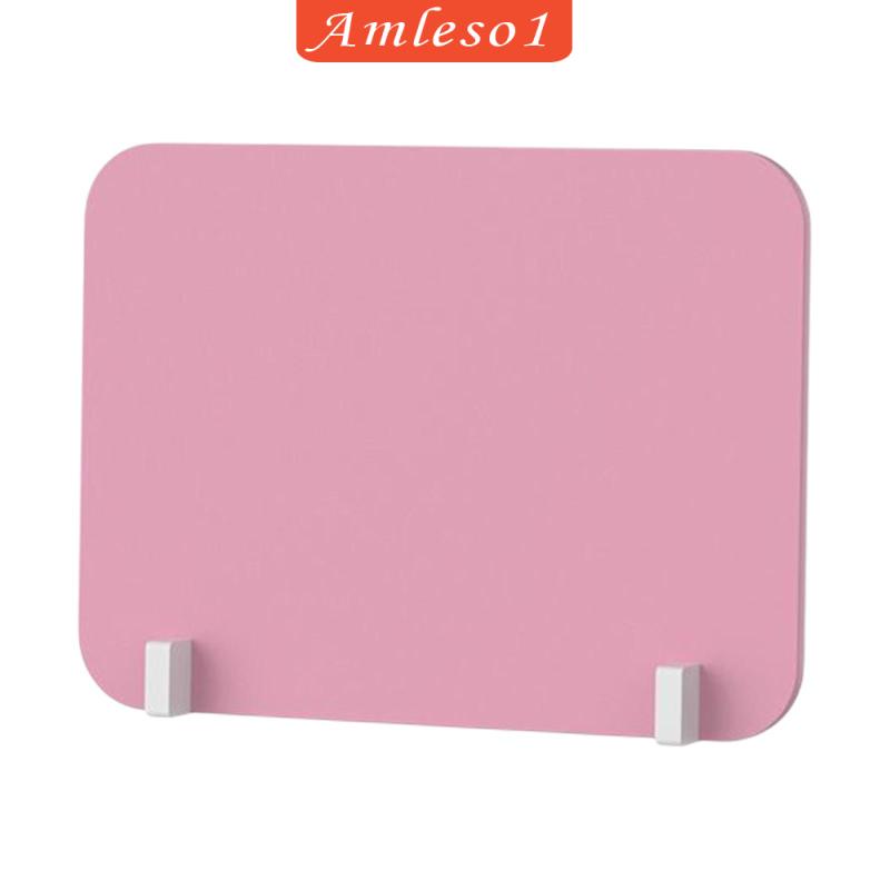 [Amleso1] แผงกั้นแบ่งโต๊ะ ป้องกันการจาม สําหรับเมาท์ตั้งโต๊ะ