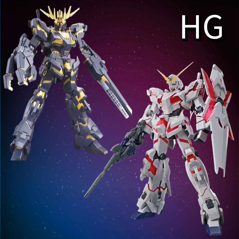 HG 100 Unicorn 134 Banshee 1/144 Destruction Mode Assembly กันดั้มโมเดล