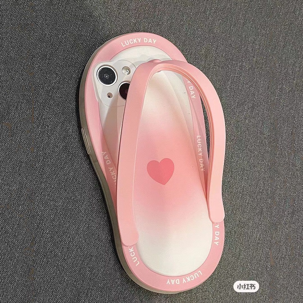 เคสโทรศัพท์มือถือ แบบนิ่ม ลายหัวใจ ไล่โทนสี สําหรับ Iphone 13promax 11 X Xs XR 12