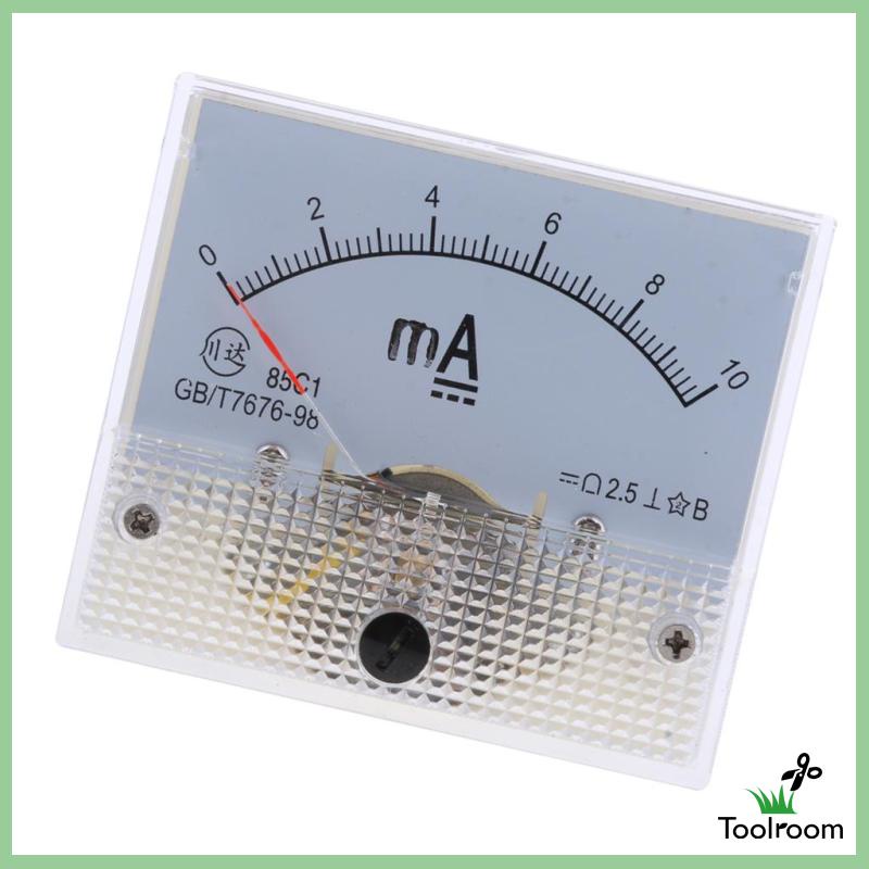 [ Dc แผงแอมมิเตอร์อะนาล็อก แอมป์มิเตอร์ วัดกระแสไฟฟ้า 64x56x52 มม. ความแม่นยําสูง หลายตัวเลือกการวัด