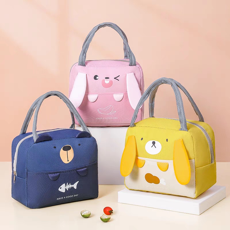LUNCH BAG / CHILDRENS LUNCH BAG, ALUMINIUM FOIL LUNCH BAG / CUTE CHARACTER LUNCH BAG / LCB 15