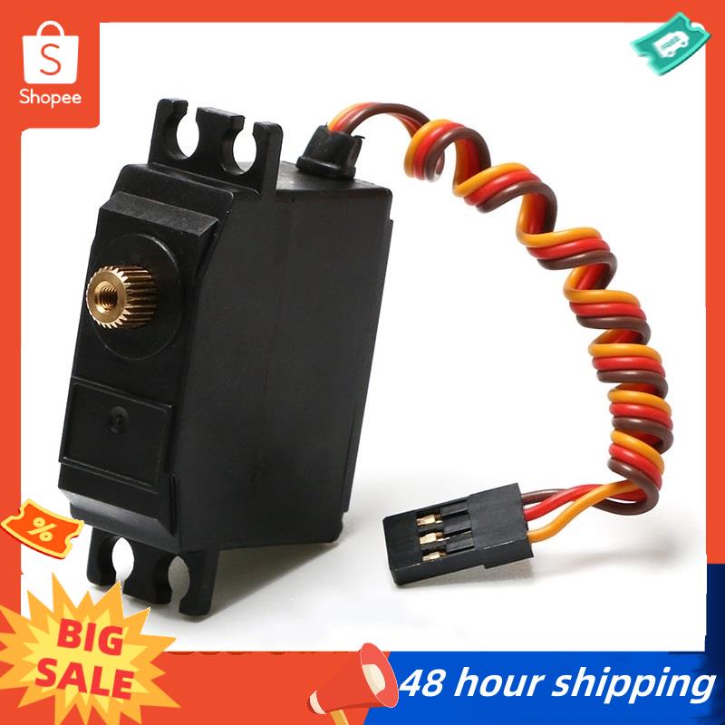 พร้อมส่ง เซอร์โวเกียร์โลหะ ไร้แปรงถ่าน สําหรับอัพเกรดรถบังคับ Wltoys 12428 12423 12427 12429 1/12