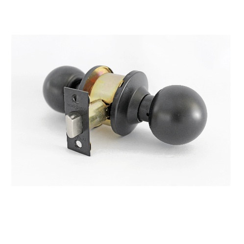 GlobalHouse TORSTEN ลูกบิดทางผ่าน สเตนเลส-304 รุ่น 587 PS-MB สีดำ สินค้าของแท้คุณภาพดี