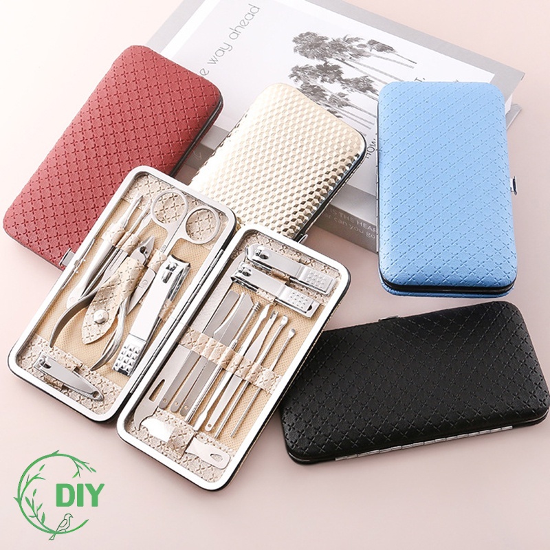 พร้อมส่ง!!ชุดกรรไกรตัดเล็บ กรรไกรตัดเล็บ ชุดตัดเล็บ กดสิว กรรไกรตัดเล็บขบ ชุดกรรไกรตัดเล็บครบเซต 19 ชิ้น