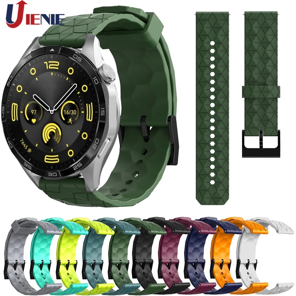 สายนาฬิกาข้อมือซิลิโคน 22 มม. สําหรับ Huawei Watch GT 4 Gt4 46 มม. GT2 Pro GT 3 2 46 มม. Watch 4 Pro