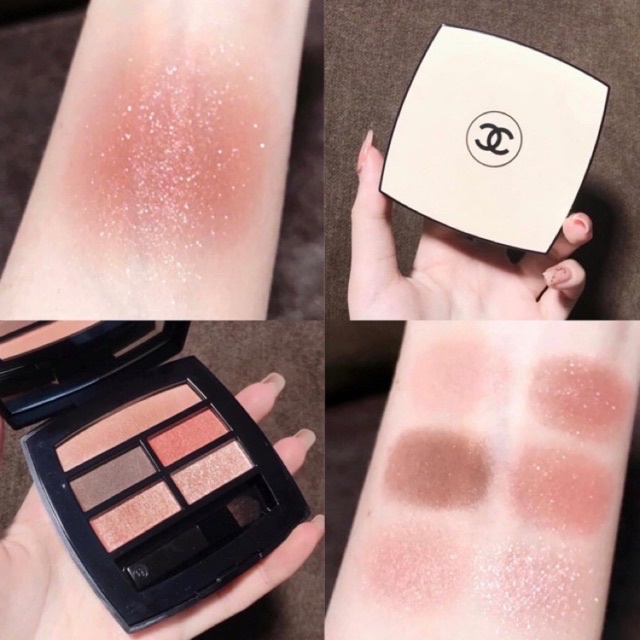 แท้💯 Chanel Les beiges healthy glow natural eyeshadow palette สี Warm, Light, Tender