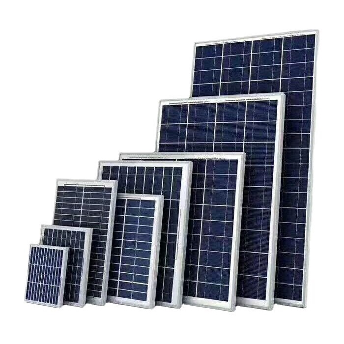 แผงโซลาร์เซลล์  solar cell 6V 3W/6W/8W/12W/15W/20W/30W/50W กันน้ำ