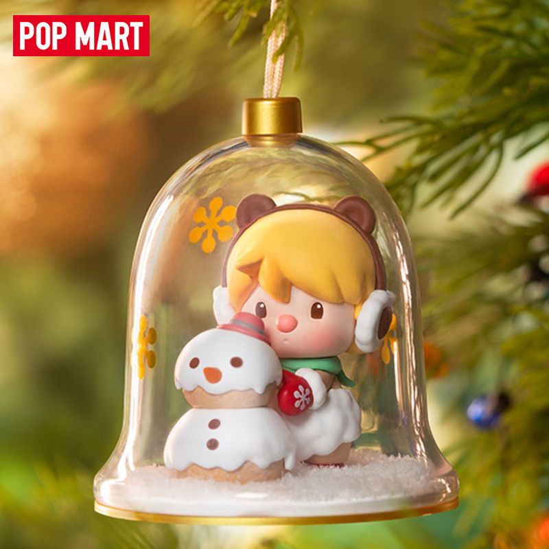 【ของแท้】POPMART ตุ๊กตาฟิกเกอร์ Bean Frozen Time Dessert Box Series ของขวัญ สําหรับตกแต่ง