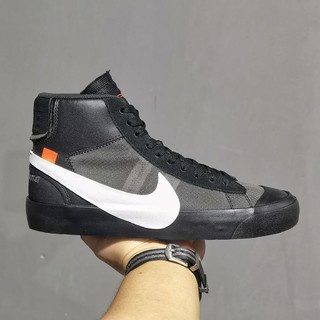 Nike The 10 Blazer Mid Nike x OFF-WHITE ' Grim Peaper ' Originals Quality AA3832-001 Men's And Wome