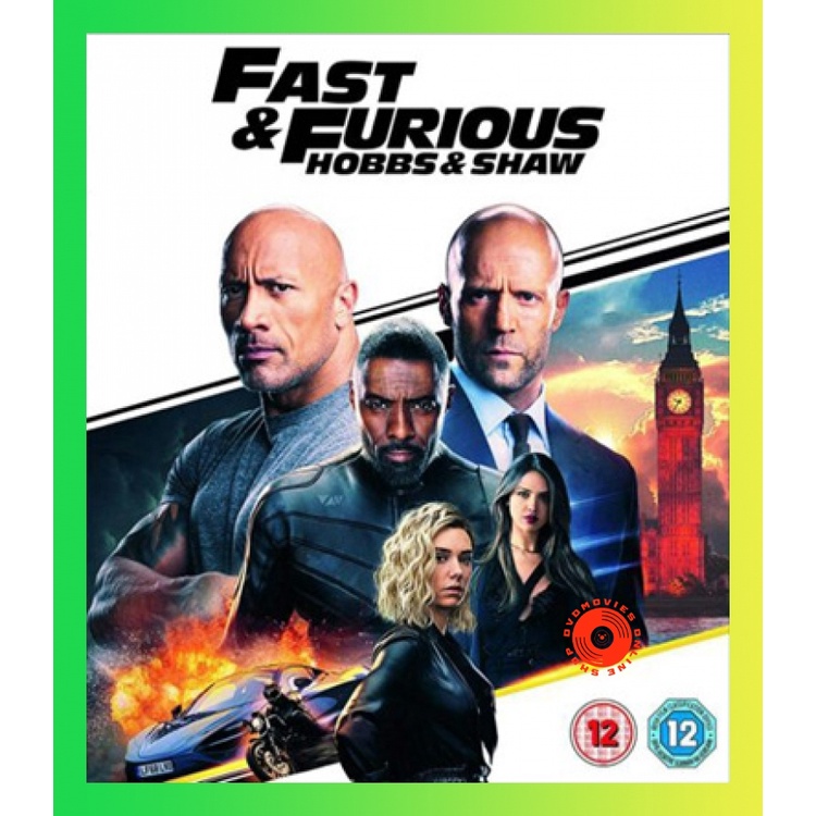NEW Blu-ray Hobbs & Shaw (2019) เร็ว แรงทะลุนรก ฮ็อบส์ แอนด์ ชอว์ - Fast and Furious (เสียง Eng 7.1 