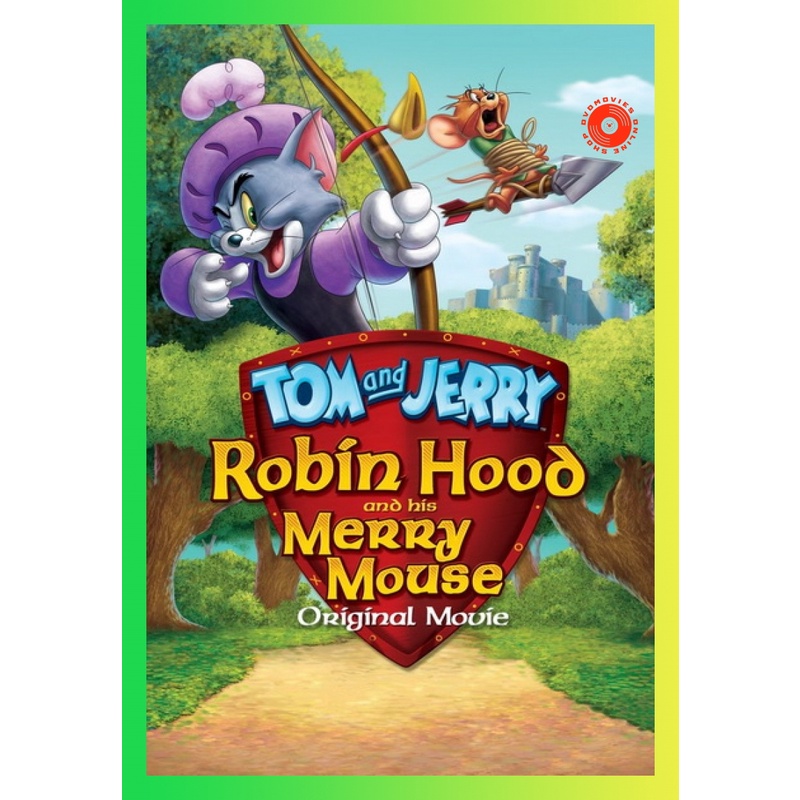 NEW DVD Tom and Jerry Robin Hood and His Merry Mouse 2012 (เสียง ไทยมาสเตอร์/อังกฤษ ซับ อังกฤษ) DVD NEW Movie