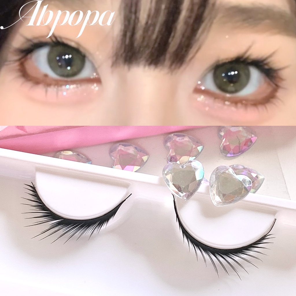 Abpopa ขนตาปลอม เพิ่มความยาว หนา เซ็กซี่