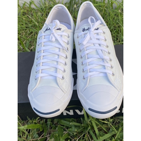 converse jack Purcell putih leather
