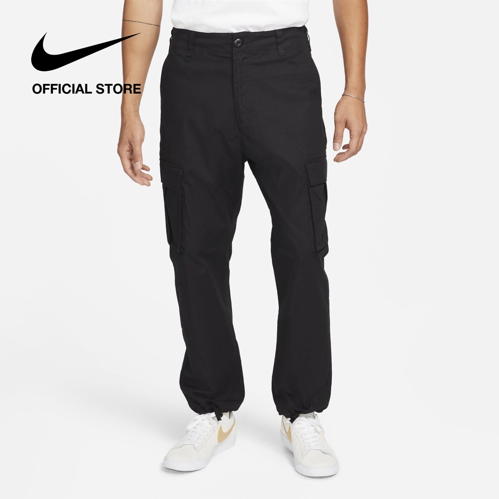 Nike Men's SB Skate Cargo Pants - Black กางเกงสเก็ตบอร์ดขายาวผู้ชายทรงคาร์โก้ Nike SB - สีดำ