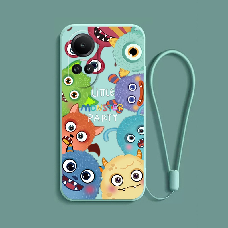 เคส OPPO Reno 10 Reno10 pro PLUS 8 7 6 6Z 5G สดใส และน่ารัก กันกระแทก ซิลิโคนนิ่ม ซิลิโคนเหลว ป้องกัน เคสเรียบ