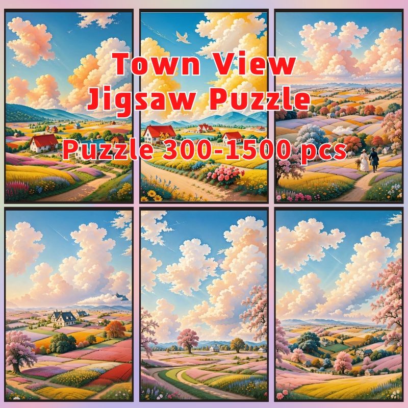 📣พร้อมส่ง📣【Town View】jigsaw puzzle-จิ๊กซอว์-300-1000-ชิ้น- ชิ้นของเด็ก จิ๊กซอว์ไม้ 1000 ชิ้น จิ๊กซอว์ 1000 ชิ้นสำหรับผู้ใหญ่ จิ๊กซอ จิ๊กซอว์ 500 ชิ้น🧩1124-3-1 จิ๊กซอว์ 1000 ชิ้น สำหรับ ผู้ใหญ่ ตัวต่อจิ๊กซอว์ จิ๊กซอว์ การ์ตูน