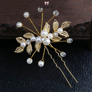 ในไทย🌈กิ๊บติดผมรูปใบมะกอกมุกเจ้าสาวสไตล์จีนแฟชั่นหรูหราระดับ…