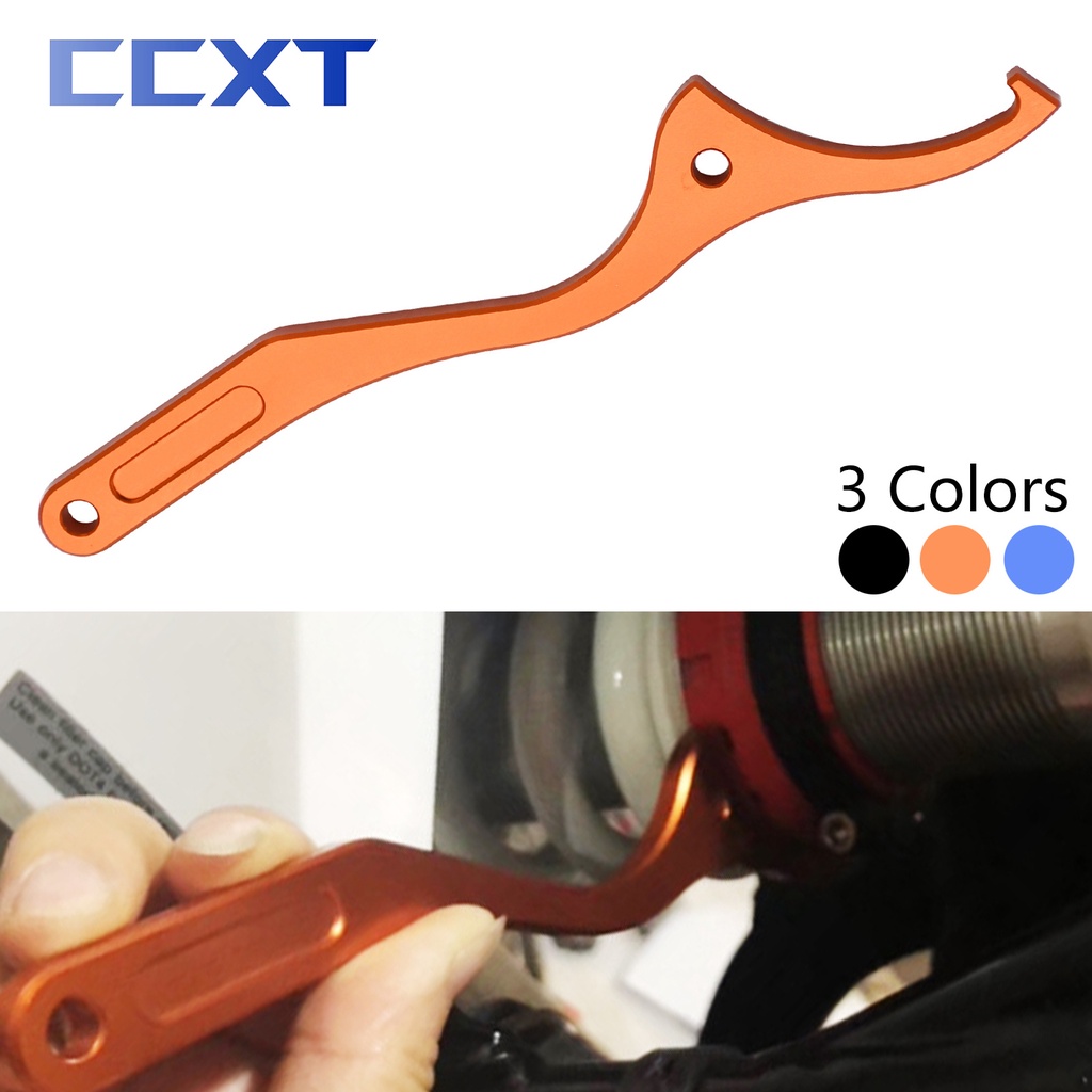 Ccxt ประแจโช๊คอัพหลัง CNC อลูมิเนียม สําหรับรถจักรยานยนต์ KTM 125-500cc SX SX-F XC XC-F XC-W XCF-W EXC EXC-F
