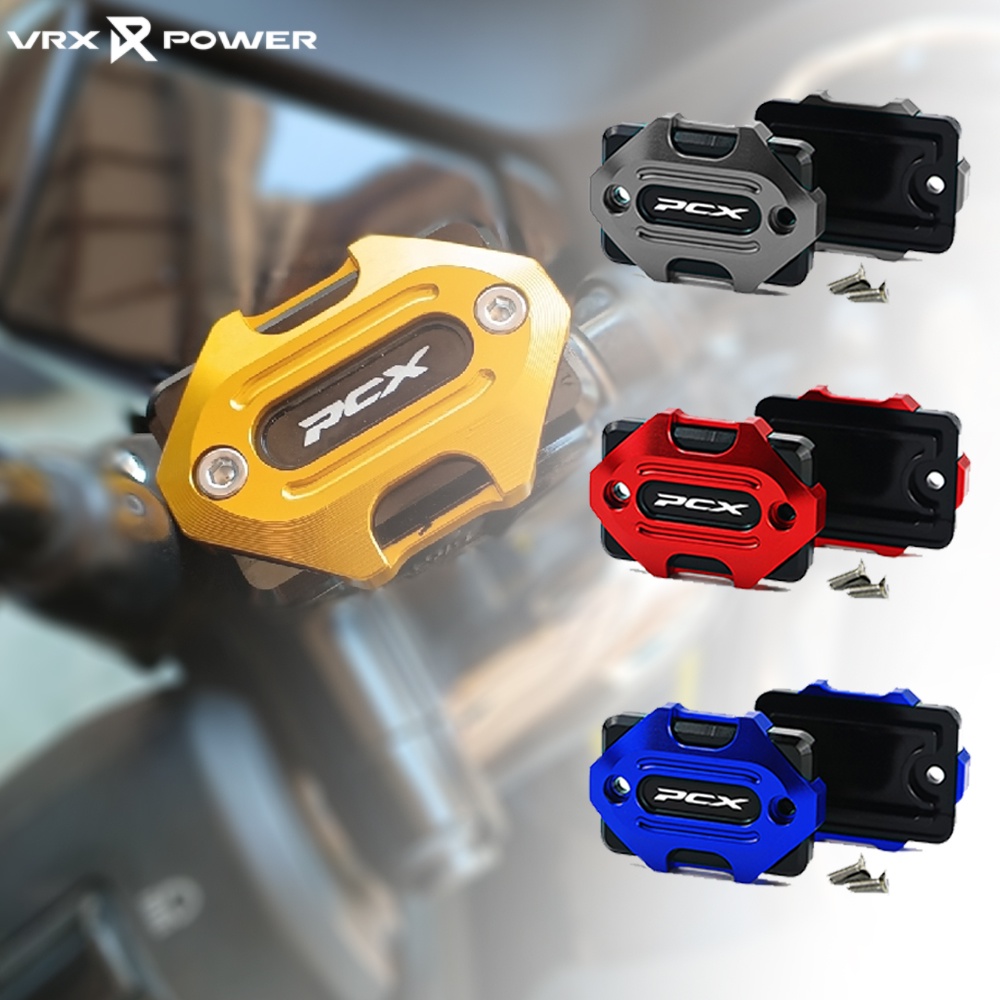 Pcx ฝาครอบถังน้ํามันเบรกหน้ารถจักรยานยนต์ CNC สําหรับ HONDA PCX150 PCX160 ABS