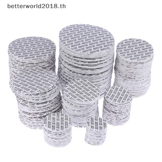 [betterworld2018] 200 ชิ้น Self-กาวโฟมความดัน Sensitive Seal Lining Tamper ทนซีลสําหรับขวดเครื่องสําอางหม้อขวด 20 มม.-82 มม. [TH]