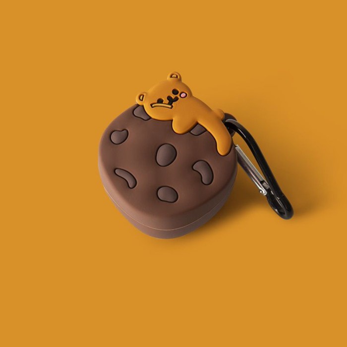 Baseus Encok WM01 เคสน่ารักการ์ตูน 3D TWS ฝาครอบหูฟัง Karl - คุกกี้