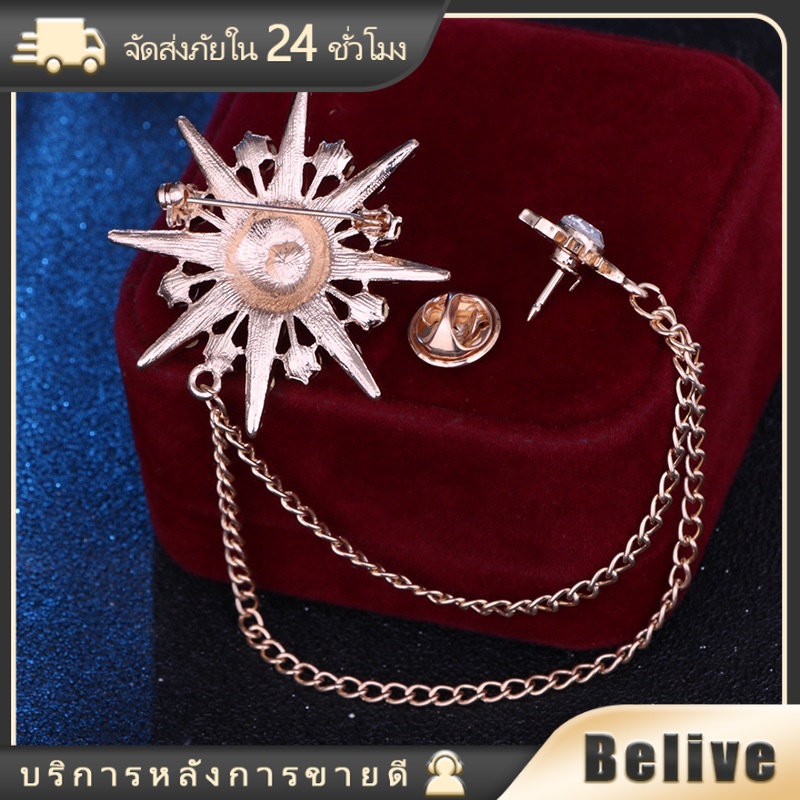 พร้อมส่ง เครื่องประดับ หรูหรา สไตล์เกาหลี เข็มกลัดสำหรับติดเสื้อสูท เข็มกลัดติดเสื้อ