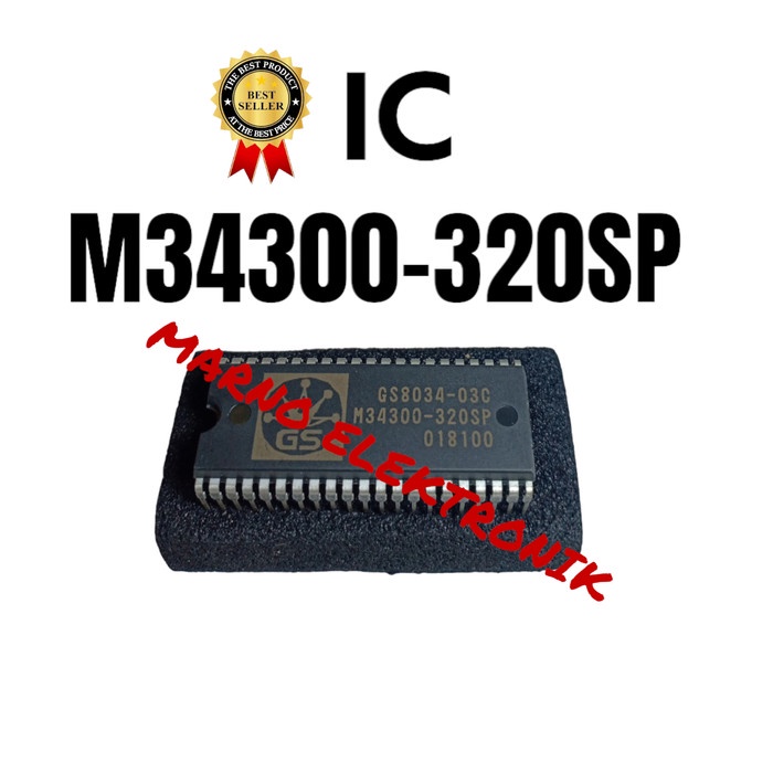 IC M34300-320SP M34300 320SP M34300320SP เครื่องมืออะไหล่แท้ ELECTRO