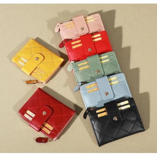 【พร้อมส่ง】miss bag fashion กระเป๋าสตางค์ พร้อมช่องใส่บัตร สําหรับผู้หญิง ใบสั้น