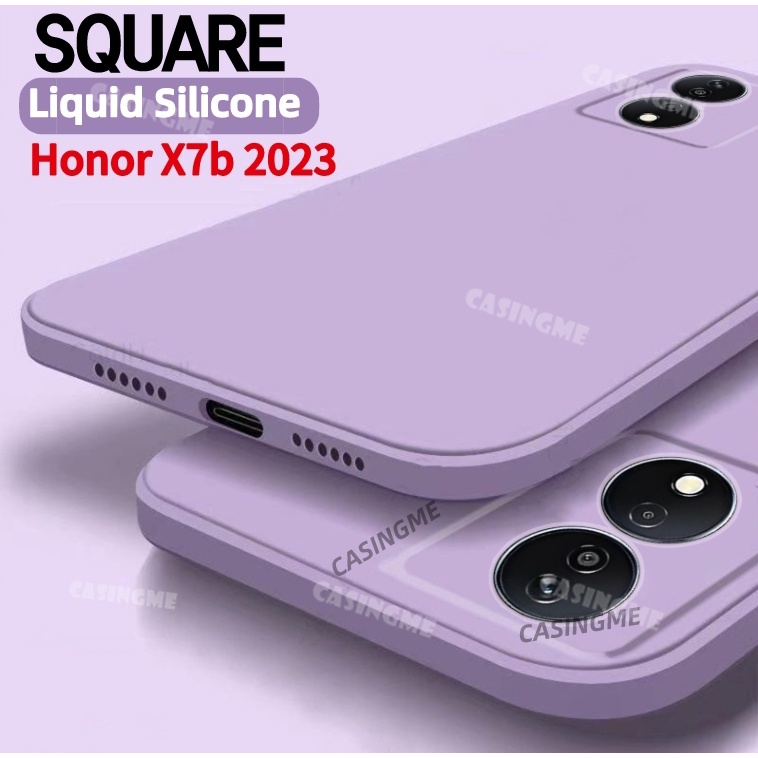 เคสโทรศัพท์ซิลิโคน แบบนิ่ม ทรงสี่เหลี่ยม กันกระแทก สําหรับ Honor X7b X8b X7b X7b X7a X8b X7 B BX7 B 
