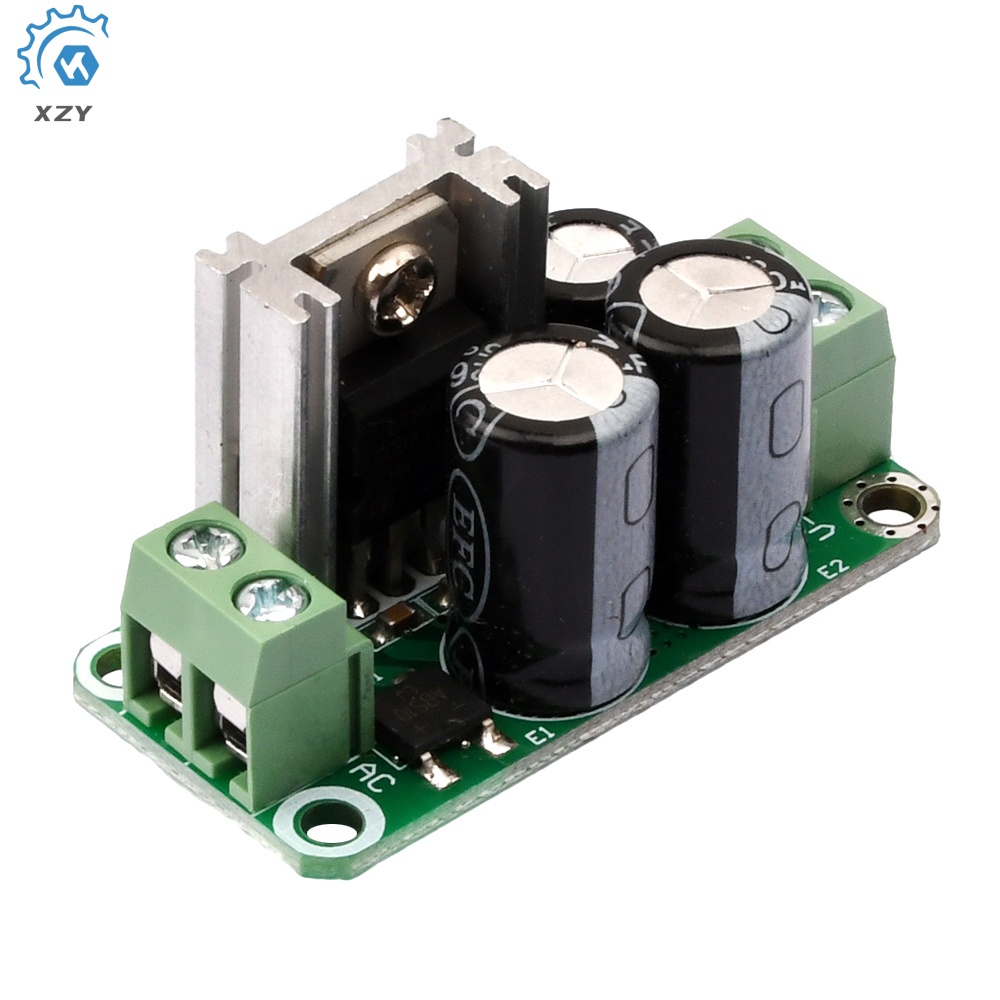 บอร์ดควบคุมแรงดันไฟฟ้า AC เป็น DC 24V เป็น DC 5-18V 1A ปรับได้