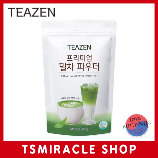 Teazen Premium Jeju Organic Matcha Powder 500g Green Tea Powder Café