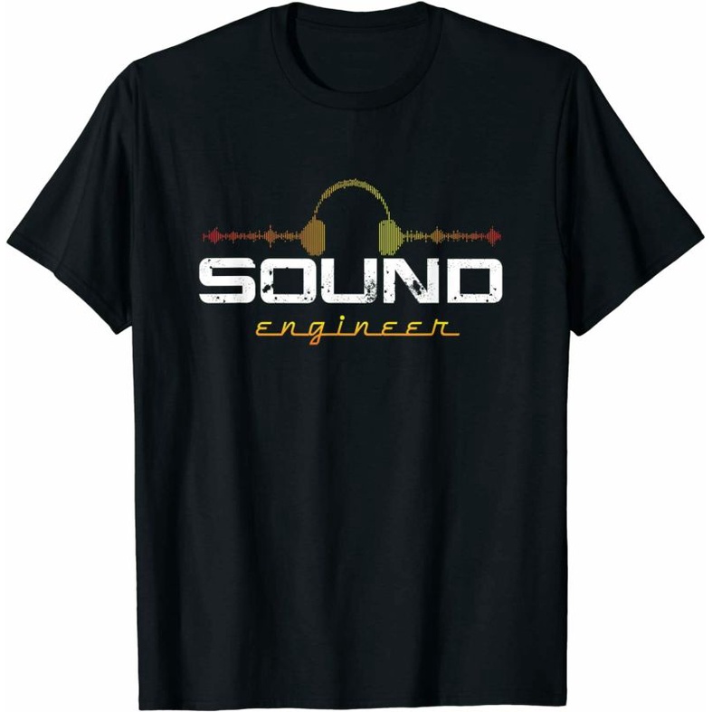 New Limited Audio Engineer Music Production Sound Engineer Gift Fun Shirt S-3Xl